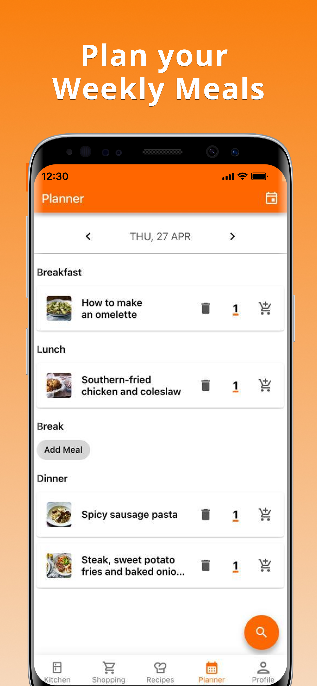 Recipe Search by Ingredients